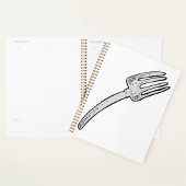Landelijke Vintage Vork Retro Bestek Planner