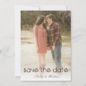 Landelijke Vrachtwagen Trouwwebsite Bewaar De Datu Kaart (Voorkant)