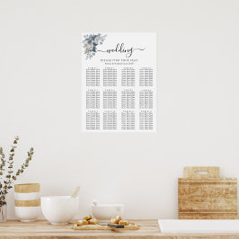 landelijke waterverf illustratie van een bloem poster
