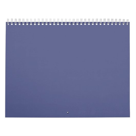 Landelijke Wedgewood Blue-achtergronden op een age Kalender (Hoes)