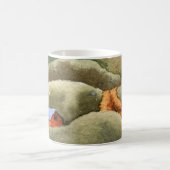 Landelijke weg Mok rurale rode schuur zomer (Center)