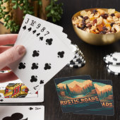 Landelijke wegen  pokerkaarten (Insitu)