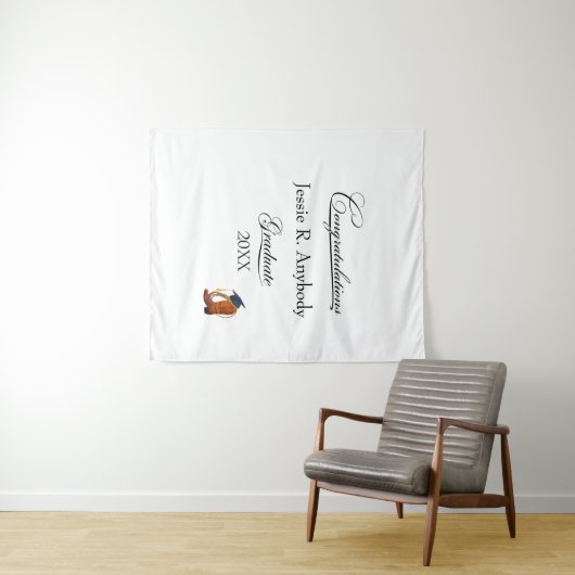 Landelijke Western Afstuderen Wandkleed (In Situ (horizontaal))