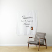 Landelijke Western Afstuderen Wandkleed (In situ)