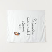 Landelijke Western Afstuderen Wandkleed (Voorkant (horizontaal))