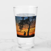 Landelijke Westerne brommer Glas (Achterkant)