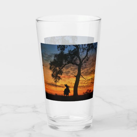 Landelijke Westerne brommer Glas (Achterkant)