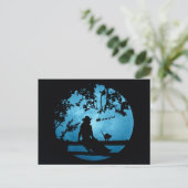 Landelijke Westerne kerstfeestdag Briefkaart (Staand voorkant)