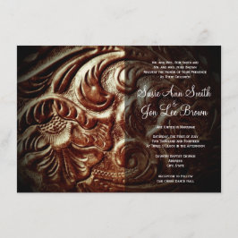 Landelijke Westerne uitnodigingen voor het trekken