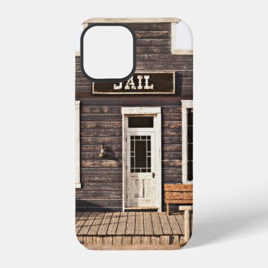 Landelijke westerse gevangenis. 3D-model. Maakt de iPhone Hoesje (Achterkant)