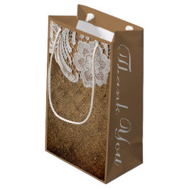 landelijke westerse landelijke trouwdag jute en ka klein cadeauzakje