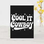 Landelijke westerse sarcastische quote zeggende ca kaart (Gele Bloem)