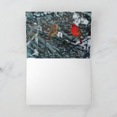 Landelijke winters, kerstkaarten feestdagen kaart (Binnen)