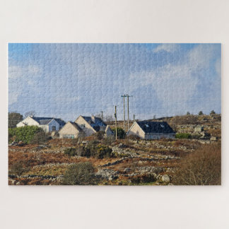 Landelijke woningen legpuzzel