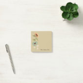 Landelijke Zonnebloem Aangepaste Sticker Post-it® Notes (Kantoor)