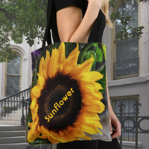 Landelijke Zonnebloem Landelijk Tote Bag
