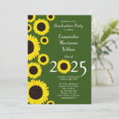 Landelijke Zonnebloemen Afsluitingsfeest Kaart (Staand voorkant)