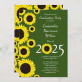 Landelijke Zonnebloemen Afsluitingsfeest Kaart (Voorkant / Achterkant)