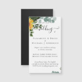 Landelijke Zonnebloemen Eucalyptus Bladeren Bruilo (Voorkant / Achterkant)