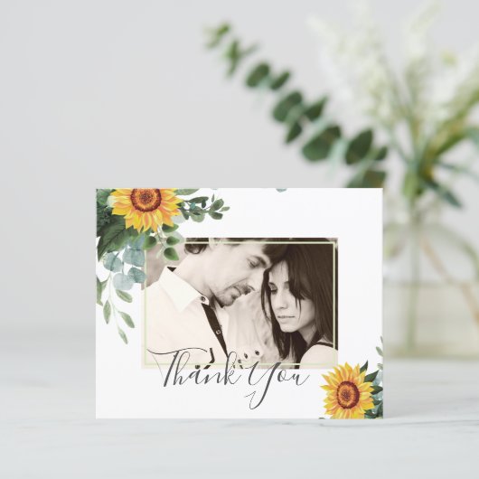 Landelijke Zonnebloemen Eucalyptus Bladeren Bruilo (Staand voorkant)