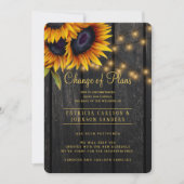 Landelijke zonnebloemen mededeling van planwijzigi kaart (Voorkant)