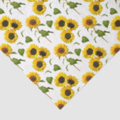 Landelijke zonnebloemen ontkoppelen kleine element tissuepapier (Detail)