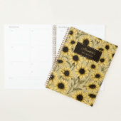 Landelijke zonnebloemen planner (Display)