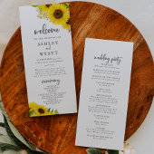 Landelijke zonnebloempwoudenweddenschappen programmakaart