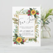 Landelijke Zonneschappen Burgundyrozen Bruiloft (Staand voorkant)