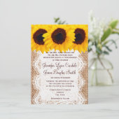 Landelijke zonneschermen Burlap Print Weduwen Uitn Kaart (Staand voorkant)