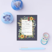 Landelijke zonnestralen burgundyrozen bruiloft flyer (Enkel)