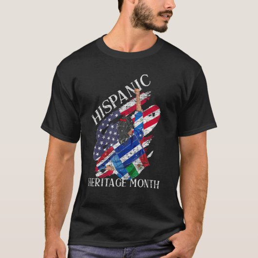Landen die de vlag van de VS voeren - het heilzame T-shirt (Voorkant)