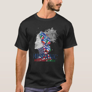 Landen met Latino Pride Latino hebben een hispanic T-shirt