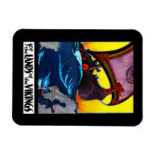 Landen van de Vikingen Magnet Magneet (Horizontaal)