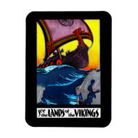 Landen van de Vikingen Magnet