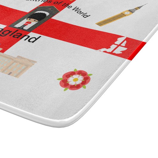 Landen van de wereld - Engeland 1 Snijplank (Hoek)