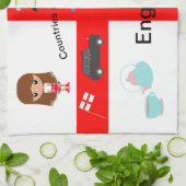 Landen van de wereld - Engeland 2 Theedoek (Gevouwen)