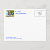 LANDEN VAN DE WERELD/KLEURRIJKE HOUTEN BORDEN/RUMP BRIEFKAART (Achterkant)