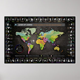 Landen van Legend Poster