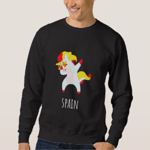 Landen Vlaggen Eenhoorn Ontwerpen - Dabbing Eenhoo Trui