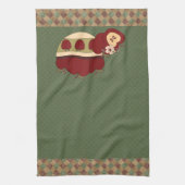 Landenappels Rood- en Groene Keukenhanddoeken (Verticaal)