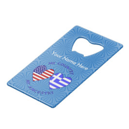 Landenbank van de Verenigde Staten Creditkaart Flessenopener