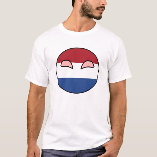 Landenbedekking Nederland T-shirt (Voorkant)