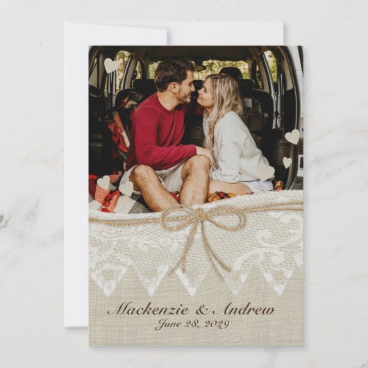 Landenbeurs sparen de datum save the date (Voorkant)