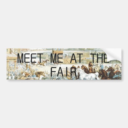 Landenbeurs t-shirt bumpersticker (Voorkant)