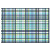 Landenblauwe groene platen tafelkleed (Voorkant (Horizontaal))