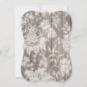 Landenbloem druk eerste verjaardag baptisme kaart (Achterkant)