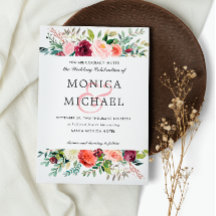 Landenblok | Autumn Flowers Chic Wedding