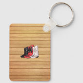 Landenboeken t-shirt sleutelhanger (Achterkant)