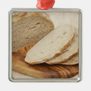 Landenbrood (Pain de Campagne) op een kapsel Metalen Ornament
